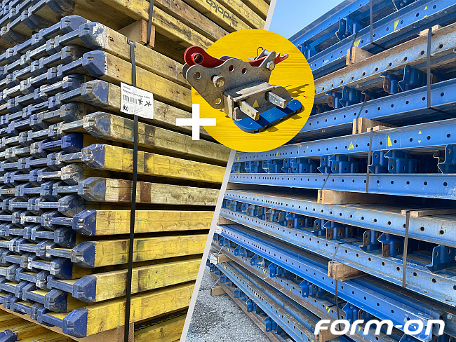 Doka - Deckenschalung - Dokamatic-Tischrost 2,00x4,00m in Einzelteilen | ½ LKW-Ladung oder 40’Container