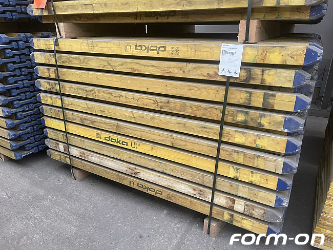 Doka - Schalungsträger - H20 top Träger | 2.375 lfm inkl. Halteköpfe H20!