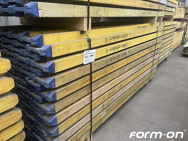 Doka - Schalungsträger - H20 top Träger | 2.490 lfm inkl. 4-Wegköpfen!