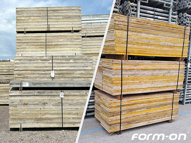 Doka - Mischpaket - Alu-Framax + 3-Schichtplatten zum Top-Preis!
