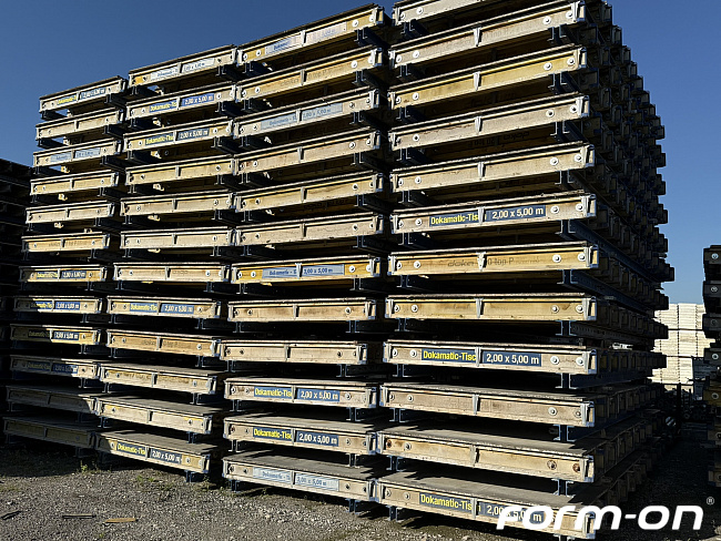 Doka - Deckenschalung - Dokamatic-Tisch 2,00x5,00 m | Dein perfekter 5 LDM-Deal 