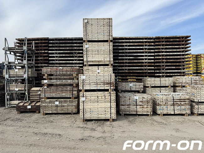 Paschal - 








 - Raster Schalung ca. 312 m² | Wandschalung 1,50 m + 0,625 m mit Zubehör