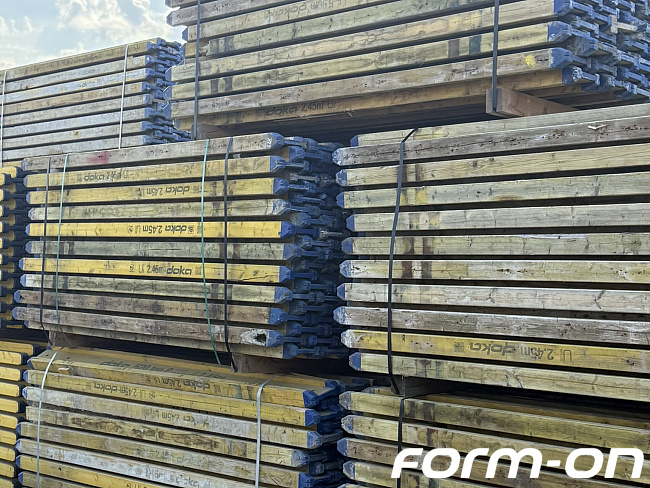 Doka - Schalungsträger - H20 Trägerpaket – gebrauchte Schalungsträger in 2,45 m, 2,65 m, 3,60 m & 3,90 m