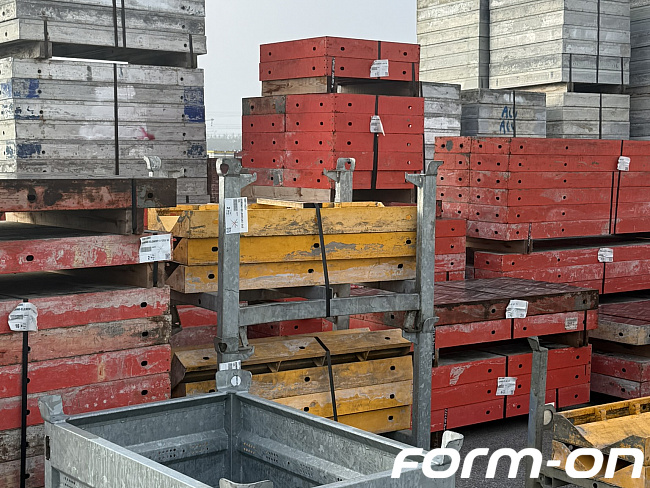 PERI - Wandschalung - DOMINO Wandschalung – gebrauchte Schalungselemente flexibel auswählen