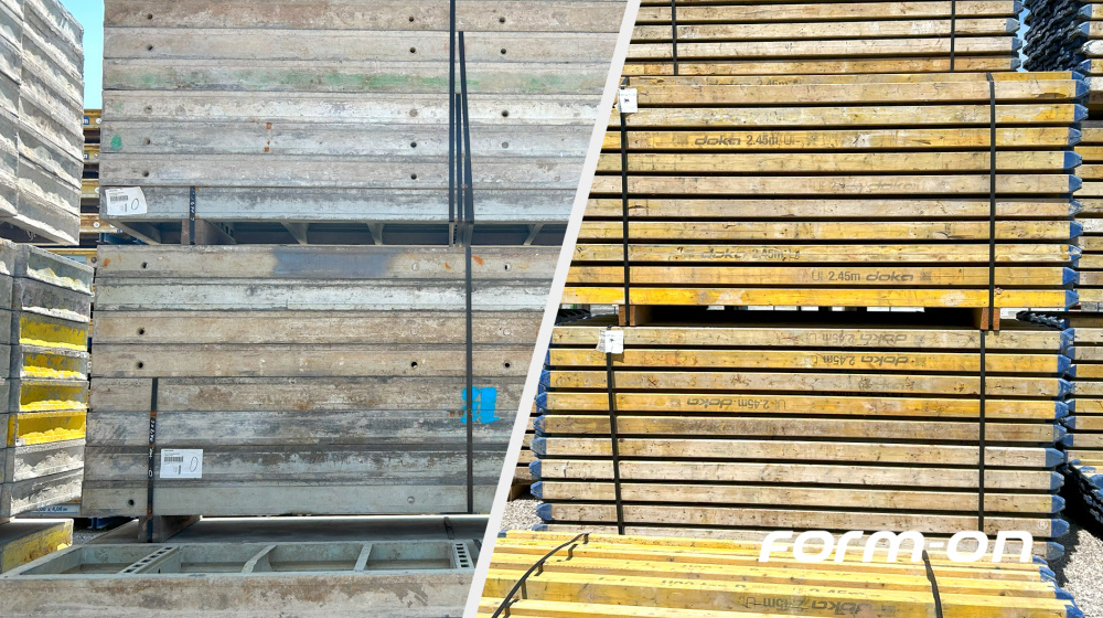 doka alu-framax + formwork beams