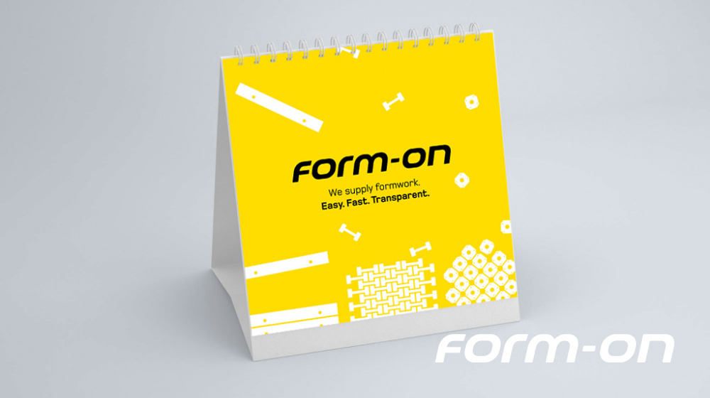 Form-on Calendar 2026 “The Art of Formwork”