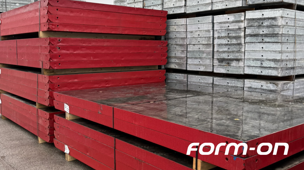 PERI -  - PERI MAXIMO 3,30 m – leistungsstarke Rahmenschalung für hohe Wände