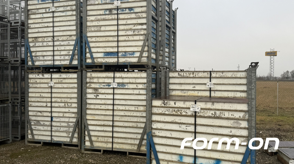 Faresin -  - Faresin Alufort Deckenschalung – 292 m² Aluminium-Deckenschalung gebraucht inkl. Paletten